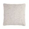 Clearance 18 in. HGTV Home Collection White Boho Christmas Pillow Pillows & Throws