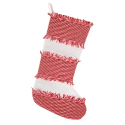 Online 18 in. HGTV Home Collection Ric Rac Border Stocking Stockings
