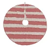 New 48 in. HGTV Home Collection Red White Ric Rac Border Tree Skirt Tree Skirts & Collars