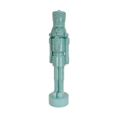 12 in. HGTV Home Collection Nutcracker Christmas Decor, Icy Blue Decorative Accents