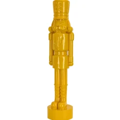 Hot 24 in. HGTV Home Collection Nutcracker Christmas Decor, Yellow Decorative Accents