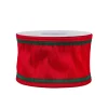 Online 3 in. HGTV Home Collection Dupioni Double-Sided Ribbon, Red & Green Tree Ribbons