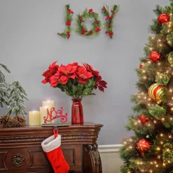 Online 5 in. HGTV Home Collection Evergreen JOY Wall Decoration Decorative Accents