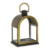 Clearance 18 in. HGTV Home Collection Antique Bronze Dome Lantern, Small Decorative Accents