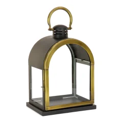 Clearance 18 in. HGTV Home Collection Antique Bronze Dome Lantern, Small Decorative Accents