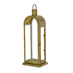 New 22 in. HGTV Home Collection Antique Bronze Arched Lantern, Medium Decorative Accents