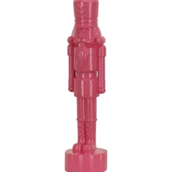 Hot 24 in. HGTV Home Collection Nutcracker Christmas Decor, Pink Decorative Accents