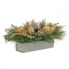 Online 11 in. HGTV Home Collection Champagne Wishes Arrangement Centerpieces