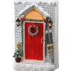 Outlet 10 in. Holiday Door Front Decorative Accents
