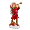 Sale 37 in. Horn Blowing Pixie Elf with Multicolor Lights Decorative Accents