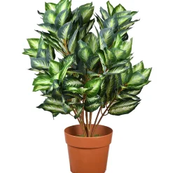 Outlet 30 in. Hosta Topiary Plant in Brown Round Growers Pot Potted Plants