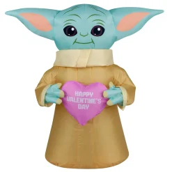 Best 18 in. Inflatable Baby Yoda Easter Decoration Inflatable Decorations