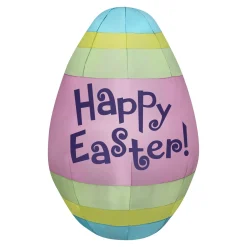 Sale 66 in. Inflatable Happy Easter Egg Decoration Inflatable Decorations
