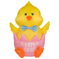New 20 in. Inflatable Waving Chick Easter Decoration Inflatable Decorations
