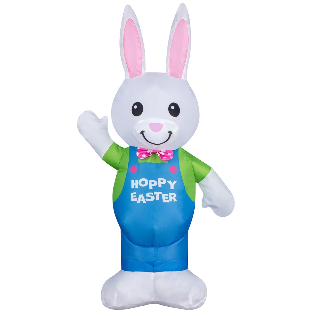 New 25 in. Inflatable Waving Easter Bunny Decoration Inflatable Decorations