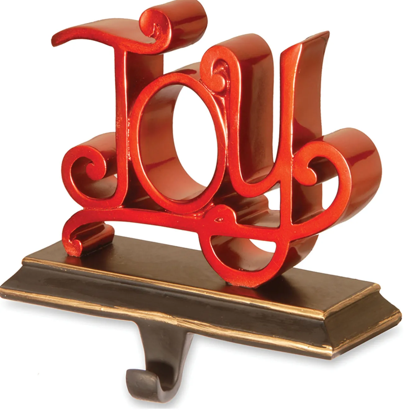 Clearance 8 in. Joy Stocking Holder Decorative Accents