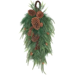 Best 32 in. Mixed Pine Christmas Teardrop Teardrops