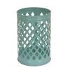 Hot 12 in. Modern Design and Finish Gossamer Green Outdoor Lantern Candleholder Outdoor Lighting