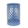 Best 12 in. Modern Design and Finish Ice Melt Blue Outdoor Lantern Candleholder Outdoor Lighting