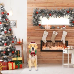 Discount 28 in. Motion-Activated Labrador Retriever with Wagging Tail Decorative Accents