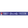 Online 7 in. Patriotic Family-Fireworks-Freedom Table Decoration Decorations