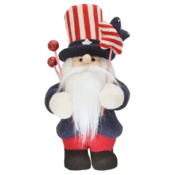 Best 18 in. Patriotic Gnome Decoration in Red, White and Blue Attire Decorations