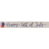 Best 19 in. Patriotic Happy 4th of July Table Decoration Decorations