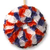 Online 14 in. Patriotic Rose Wreath Wreaths