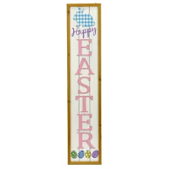 Clearance 43 in. Pink Easter Sign Porch Decoration Outdoor Decorations