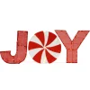 Best 18 in. Pre-Lit JOY Decoration Yard Decorations