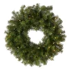 Clearance 30 in. Pre-Lit Norwood Fir Wreath with LED Lights Pre-Lit Christmas Wreaths|25-36 Inch Christmas Wreaths