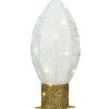 Best 20 in. Pre-Lit White Christmas Light Bulb Decoration Yard Decorations
