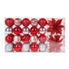 Clearance 10 in. Red Xmas Ball Set, Shatterproof Tree Ornaments