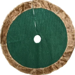 48 in. Rural Homestead Collection Quilted Tree Skirt Tree Skirts & Collars