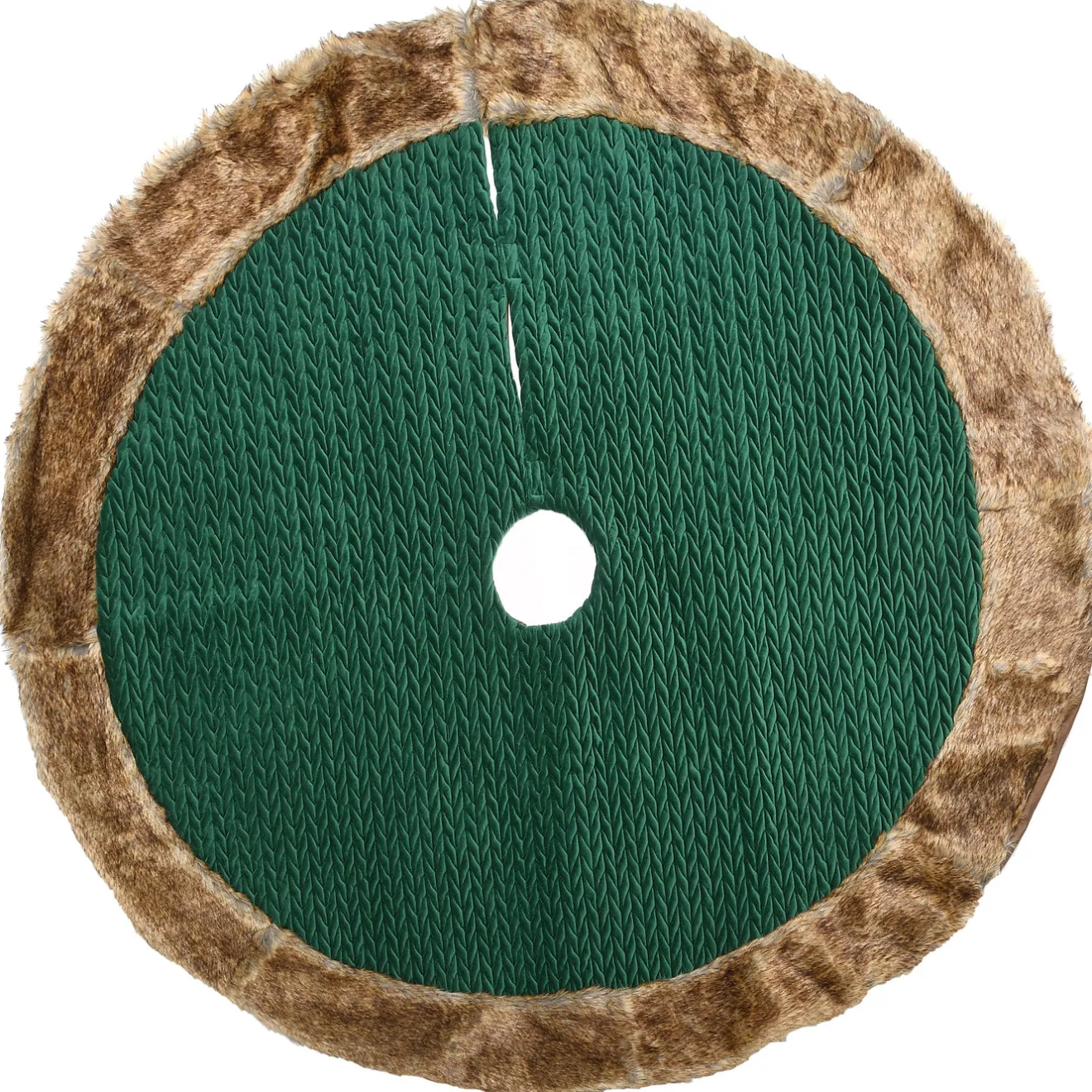 48 in. Rural Homestead Collection Quilted Tree Skirt Tree Skirts & Collars