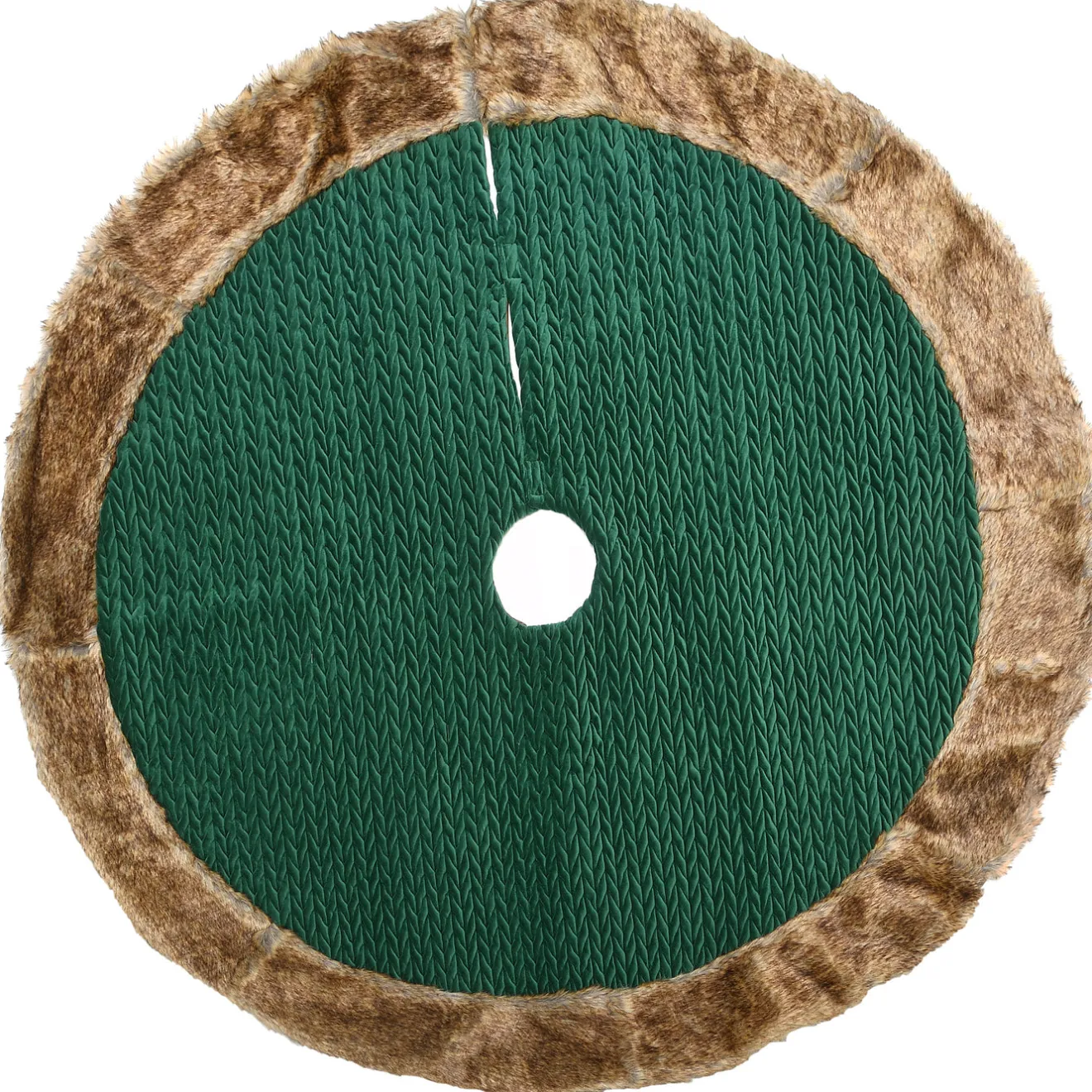 New 52 in. Rural Homestead Collection Quilted Tree Skirt Tree Skirts & Collars