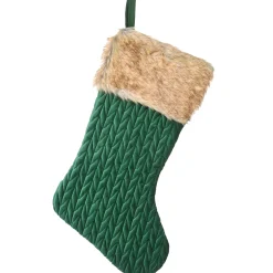 Hot 19 in. Rural Homestead Collection Quilted Stocking Stockings