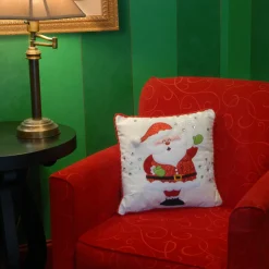 Hot 16 in. Santa Pillow Pillows & Throws