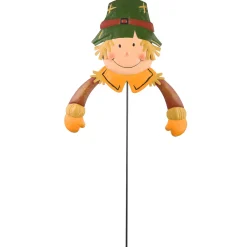 Best 24 in. Scarecrow Boy Garden Stake Outdoor Fall Decoration Fall Decorations