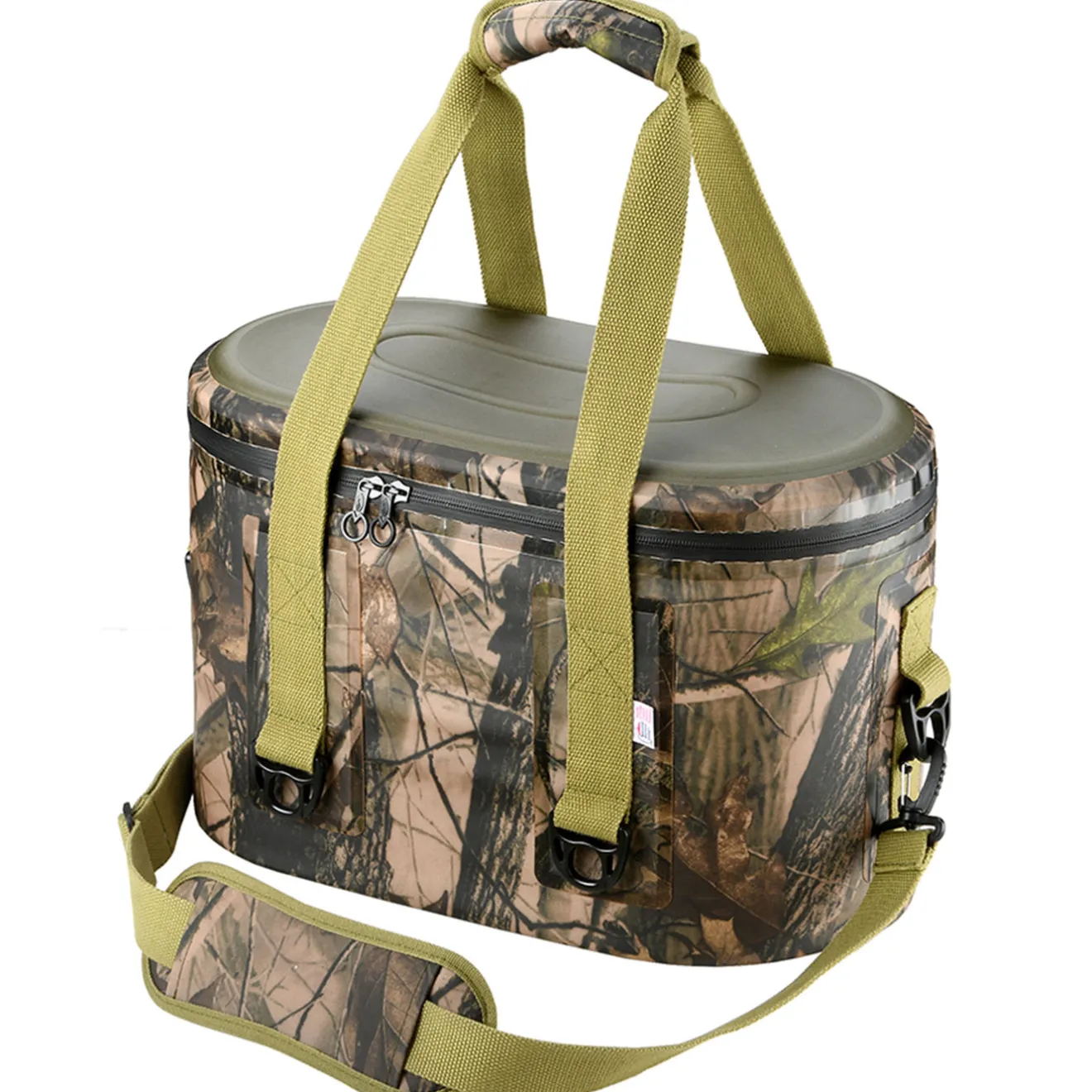 New 11 in. Soft Cooler Bag in Camouflage Camping Accessories
