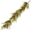 Sale 45 in. Spring Garland with Fern Leaves, Lavender, Leafy Greens Garlands & Swags