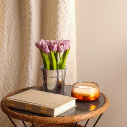 Discount 9 in. Spring Mauve Tulip Bouquet Flower Arrangements