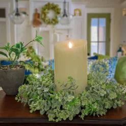 Online 14 in. Spring Table Wreath with Eucalyptus Leaf Stems Wreaths