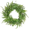 26 in. Spring Wreath with Mixed Leaves and Greenery? Wreaths