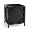 Best 23 in. St. Remy Planter, Black Color Outdoor Decor