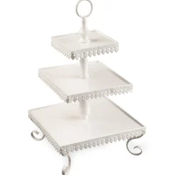 21 in. Three Tier Serving Rack Decorative Accents