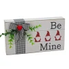 Clearance 9 in. Valentine's 'Be Mine' Tabletop Decoration Decorations
