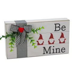 Clearance 9 in. Valentine's 'Be Mine' Tabletop Decoration Decorations