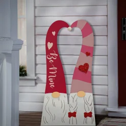 Hot 36 in. Valentine's Gnome Couple Porch Decor Decorations