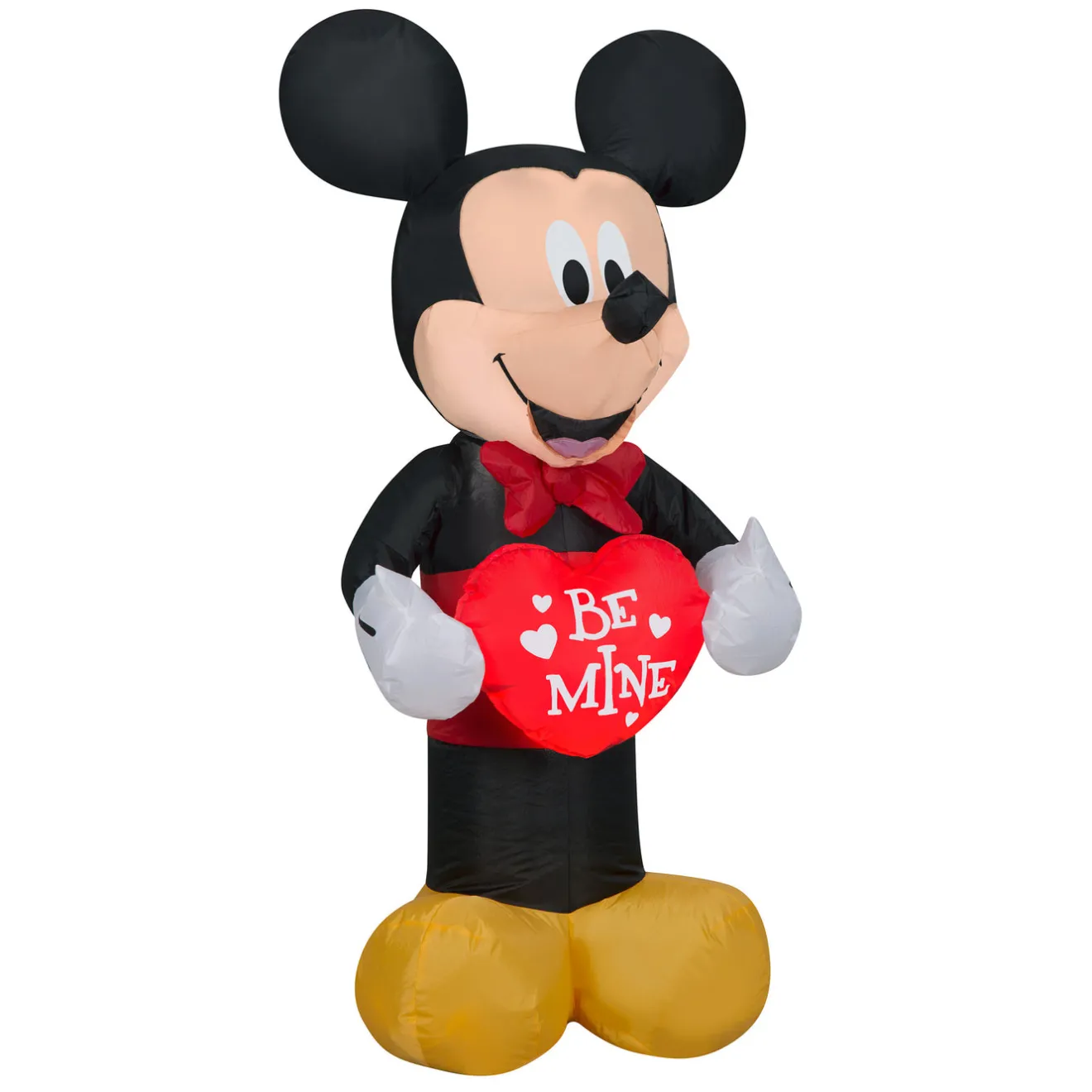 42 in. Valentine's Inflatable Mickey Mouse with LED Lights Inflatable Decorations